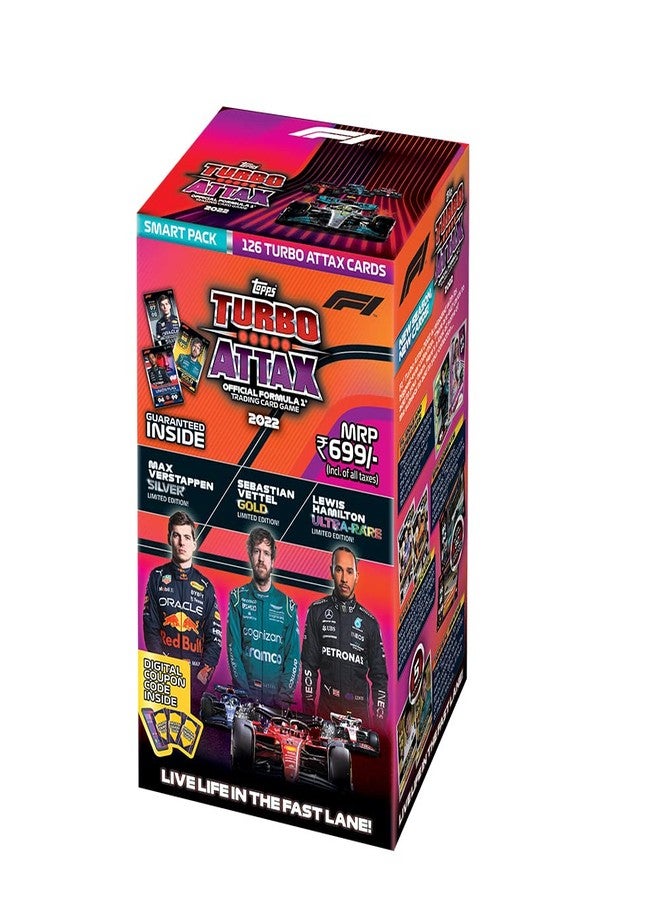 Topps F1 Turbo Attax 2022 - Trading and collectable Card Game (Smart Pack) - Image 2